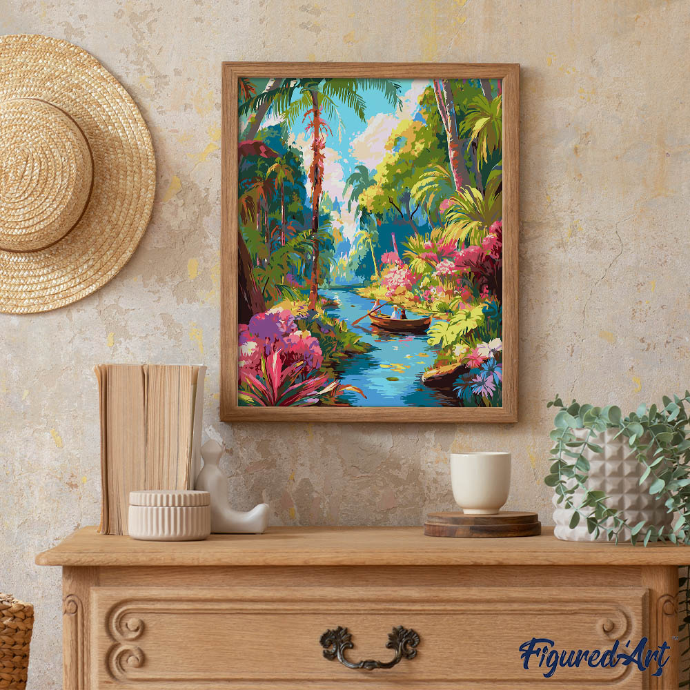 Tropical Boat Journey