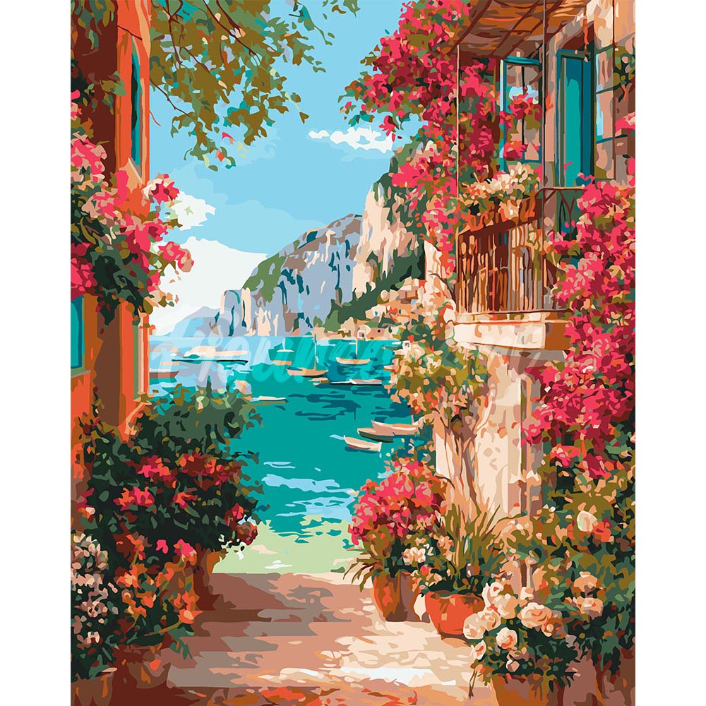 Italian Riviera View