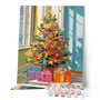 Paint by numbers kit Bright Christmas Tree Figured'Art