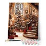 Paint by numbers kit Grand Christmas Hall Figured'Art