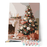 Paint by numbers kit Elegant Holiday Decor Figured'Art