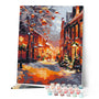 Paint by numbers kit Golden Hour Christmas Figured'Art