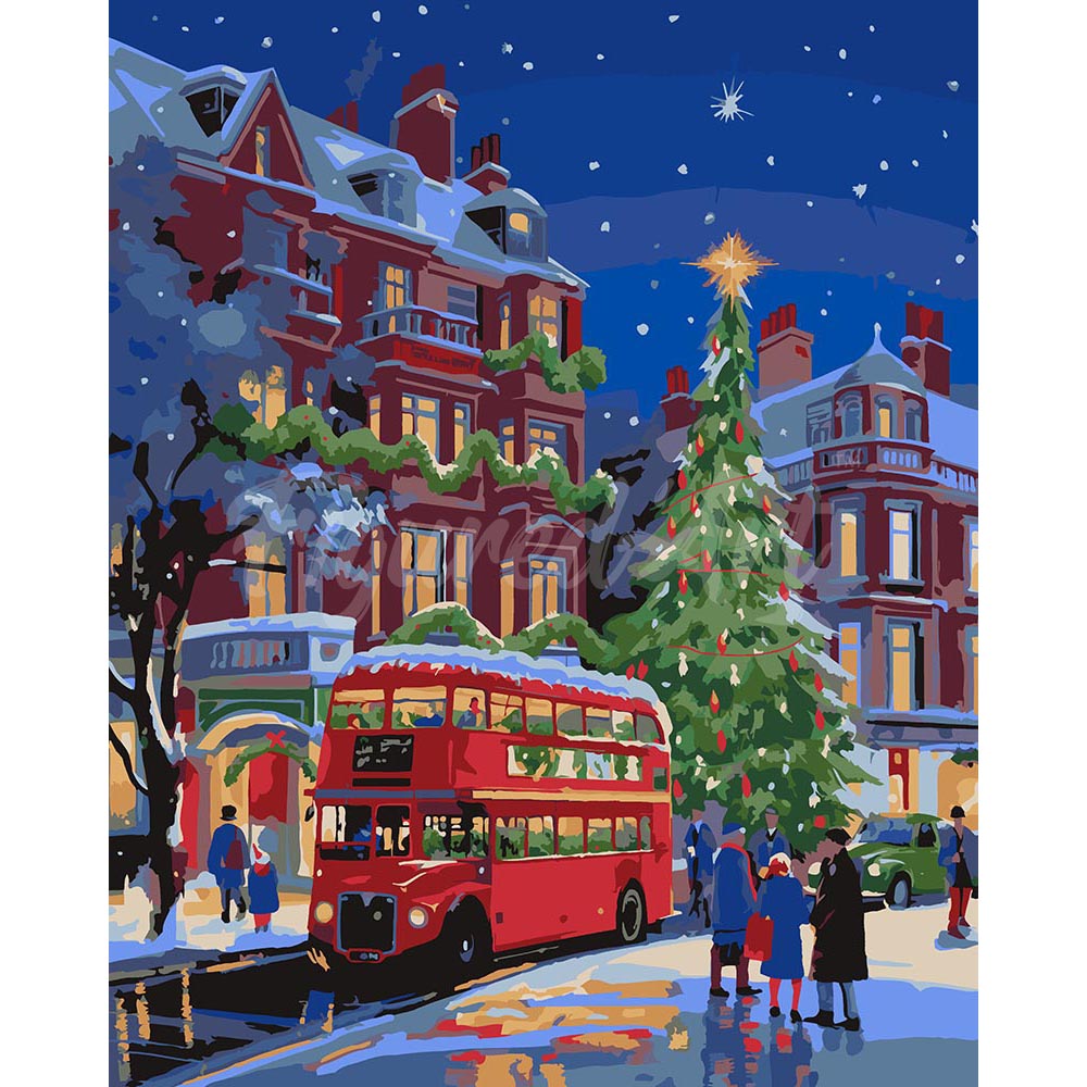 London Christmas Street