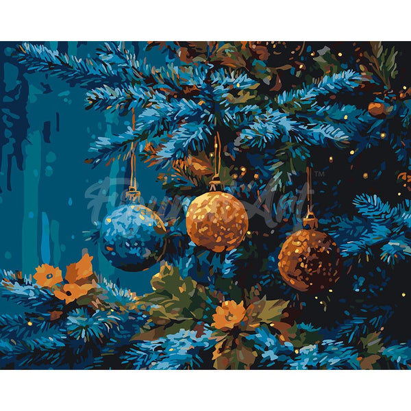 Blue Fir & Baubles