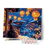 Paint by numbers kit for adults Lantern Festival Night Figured'Art