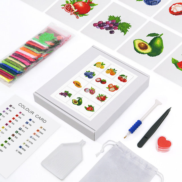 Gem Painting kit - Fruits series