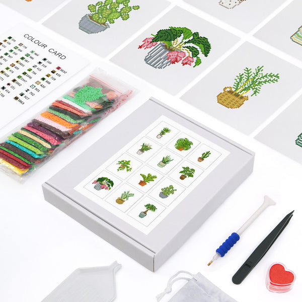 Gem Painting kit - Plants series