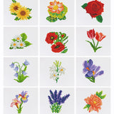 Gem Painting Art kit - Flowers series
