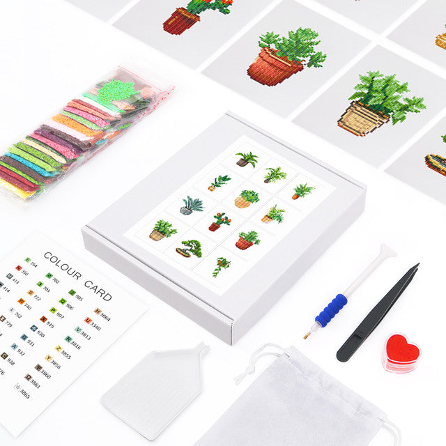 Gem Painting kit - Plants 3 series