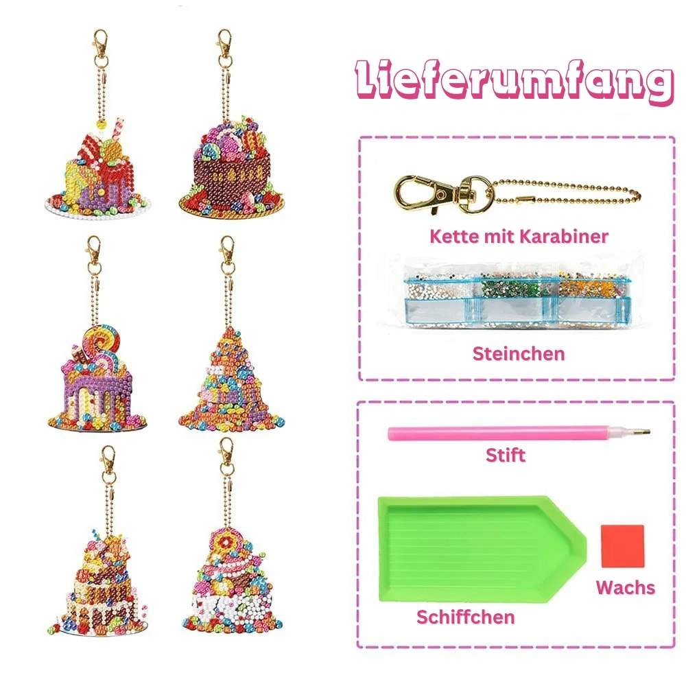5D Diamond Painting Pendant Cake