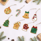 Paint by Numbers Christmas Ornaments - Mitten Gift Box Kit Figured'Art