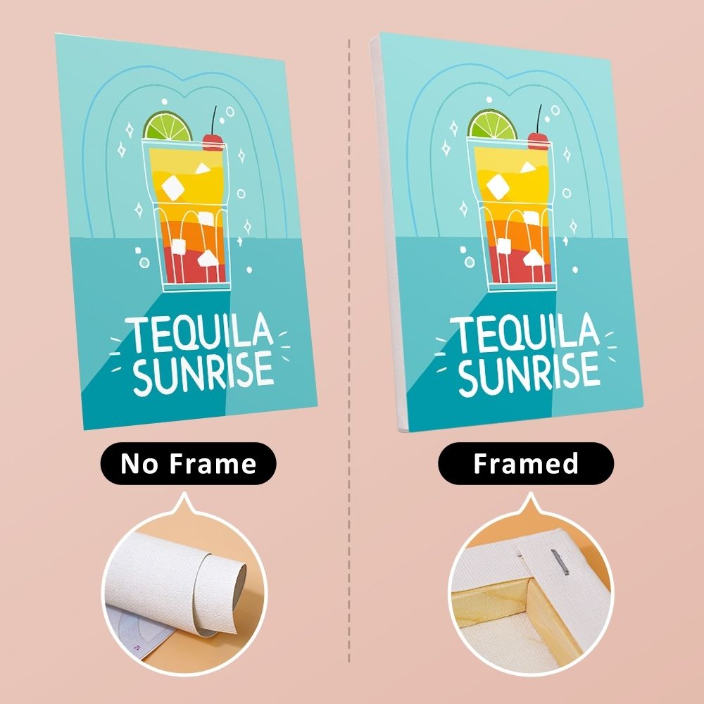 Paint by Numbers – 6 Canvas Set | Famous Cocktails