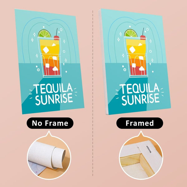 Paint by Numbers – 6 Canvas Set | Famous Cocktails