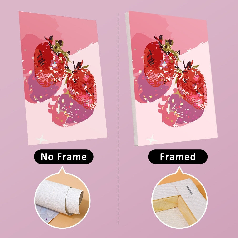 Paint by Numbers – 6 Canvas Set | Disco Fruits