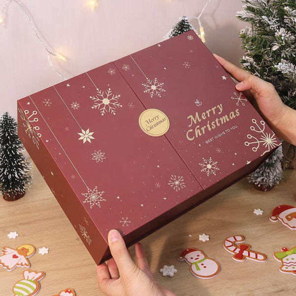 Paint by Numbers Advent Calendar 2025 - Merry Christmas (Red-12 boxes)