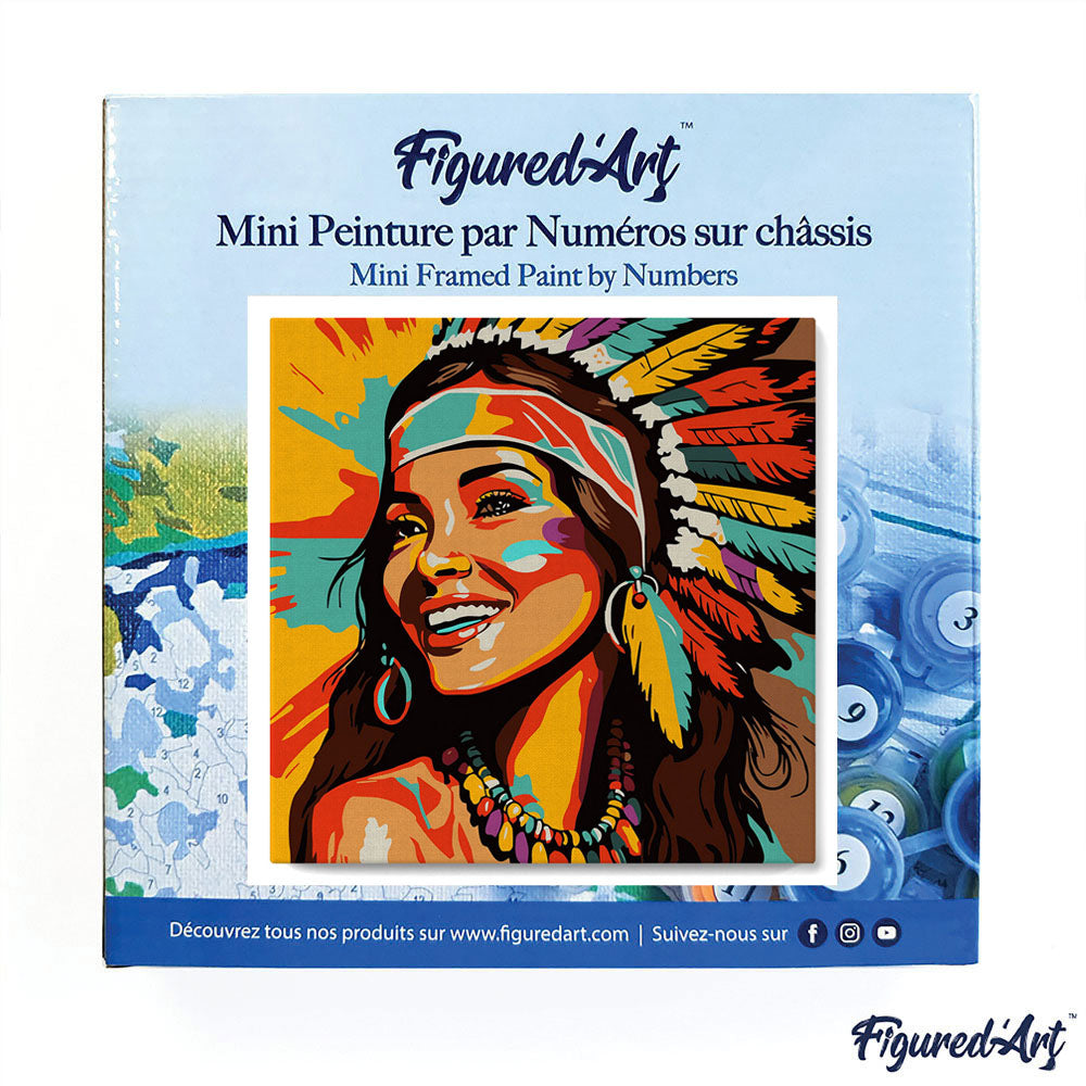 Mini Paint by numbers 8