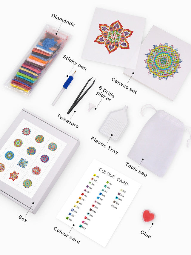 Gem Painting kit - Mandalas series