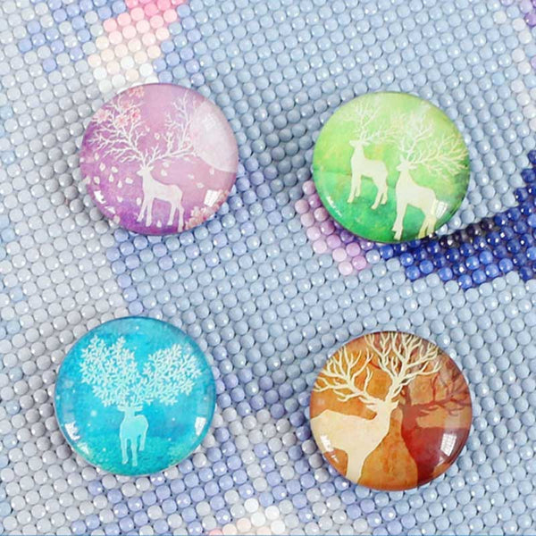 Diamond Painting Magnet Cover Holder / Deer 4 Designs Accessory