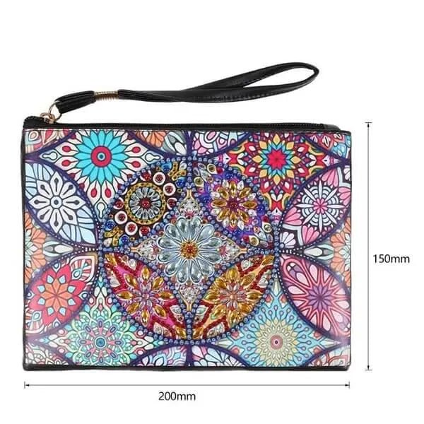 Diamond Painting Wrist Bag Flowers