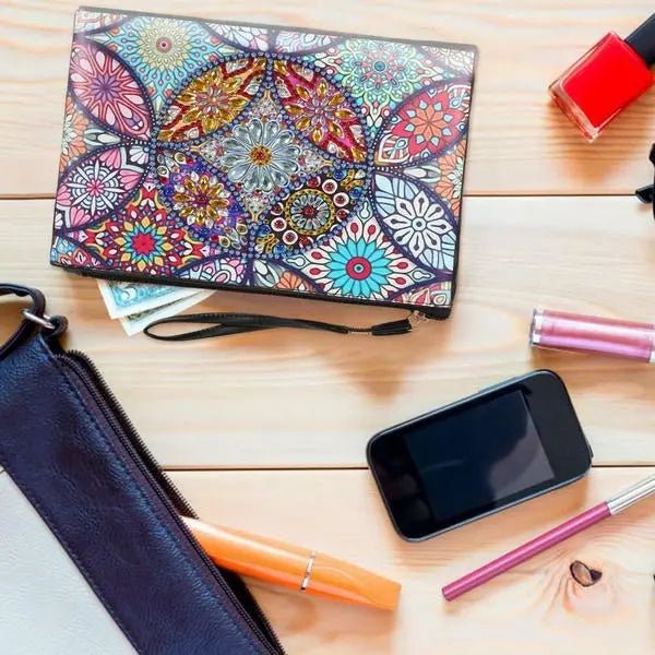 Diamond Painting Wrist Bag Flowers