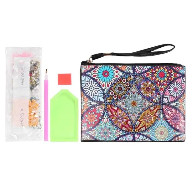 Diamond Painting Wrist Bag Flowers