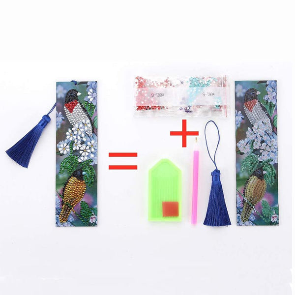 Diamond Painting Bookmark Bird
