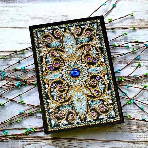 Diamond Painting Notebook Blue Eye