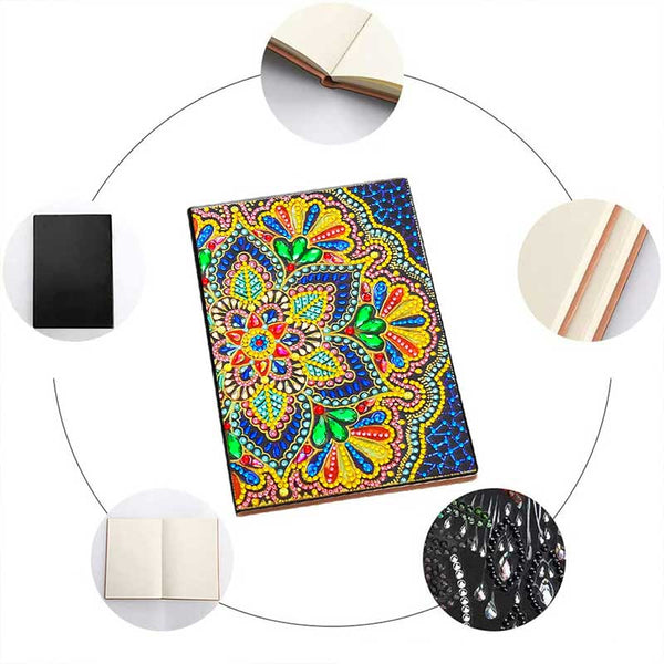 Diamond Painting Notebook Flower design