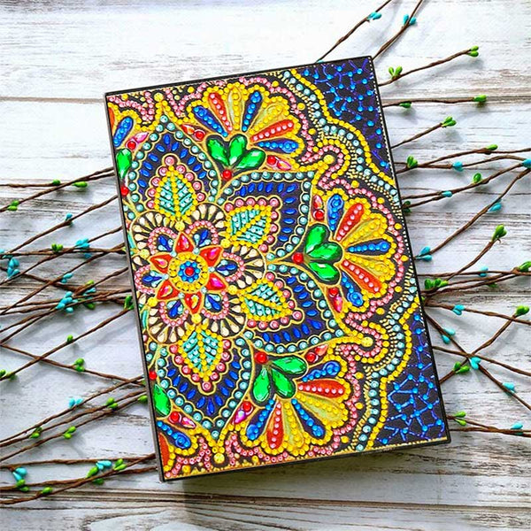 Diamond Painting Notebook Flower design