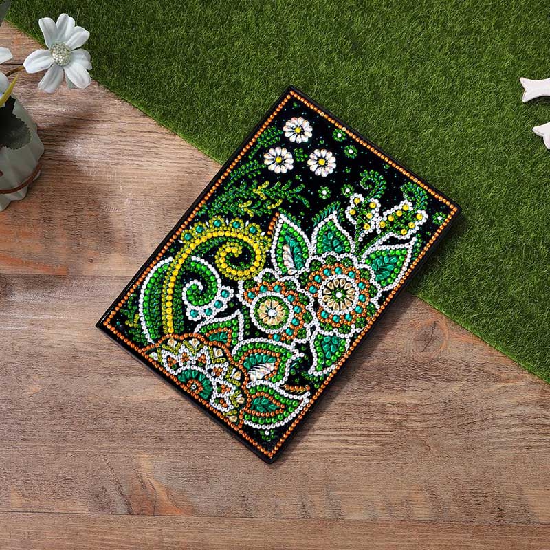 Diamond Art Painting Notebook Flowers