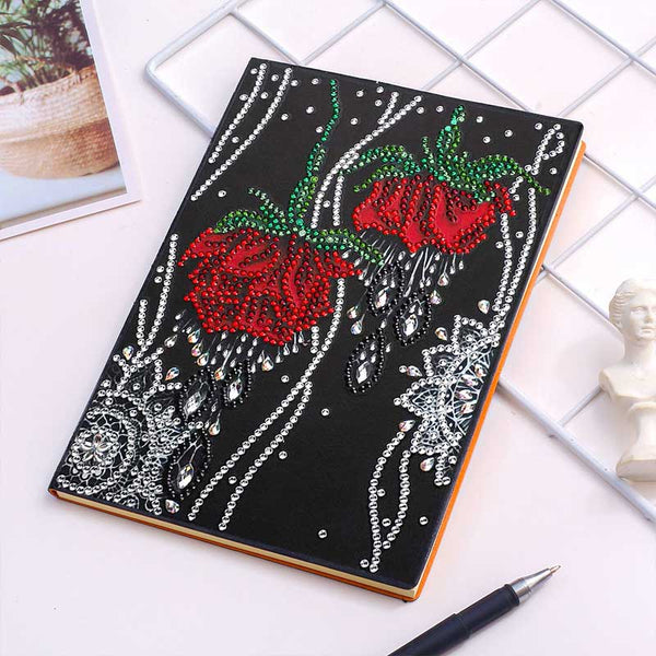 Diamond Art Notebook Flowers