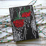 Diamond Art Notebook Flowers