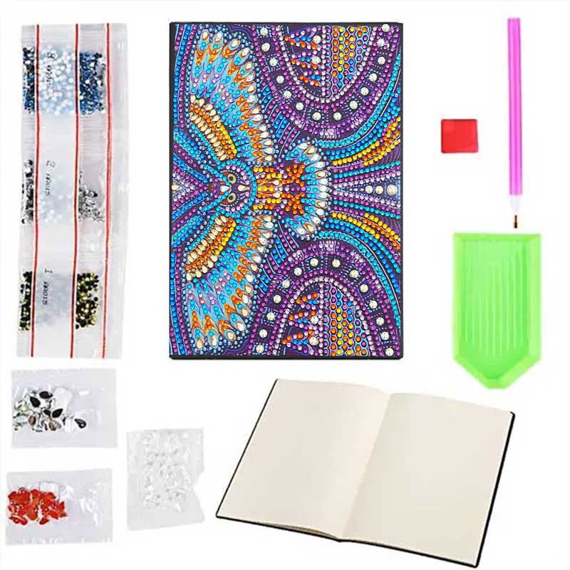 Diamond Painting Notebook with Owl