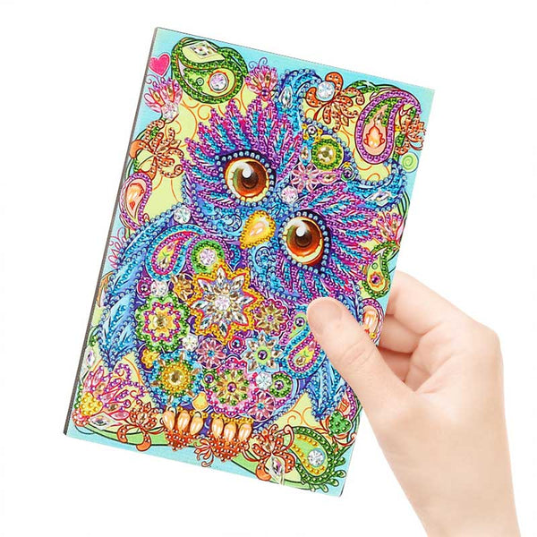 Diamond Painting Notebook Owl