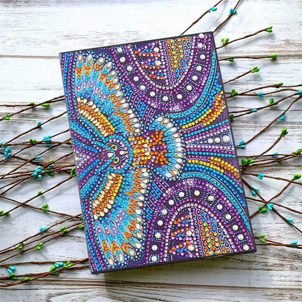 Diamond Painting Notebook with Owl