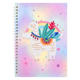 Diamond Painting Notebook Cover Minder Lama