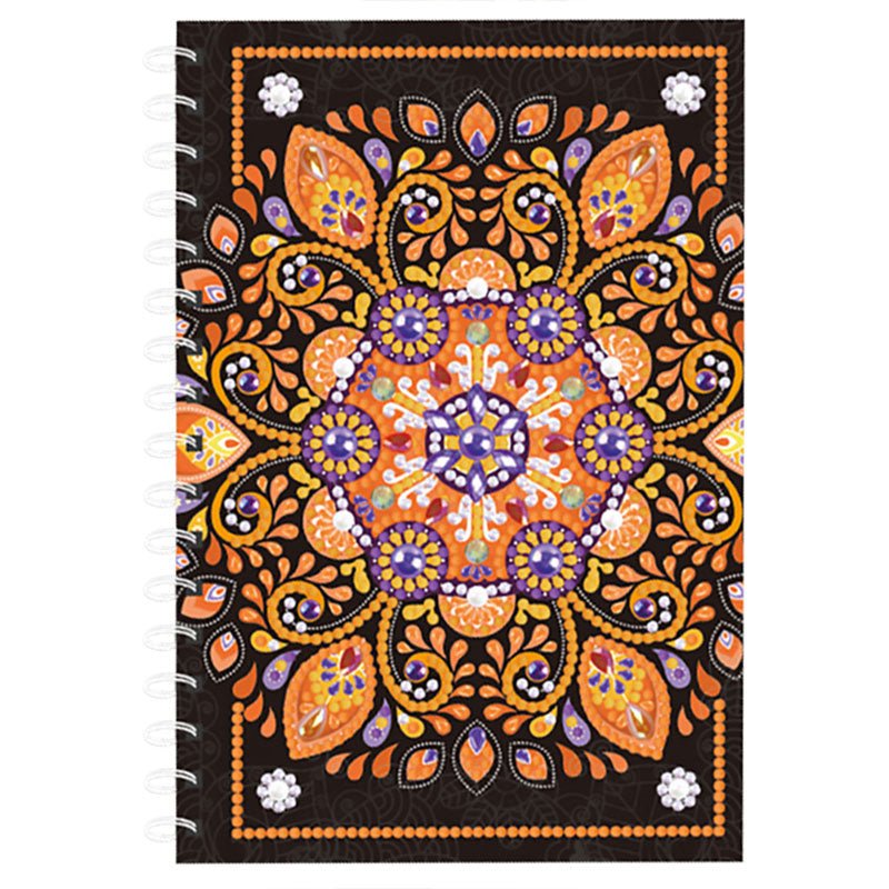 Diamond Painting Notebook with Mandala