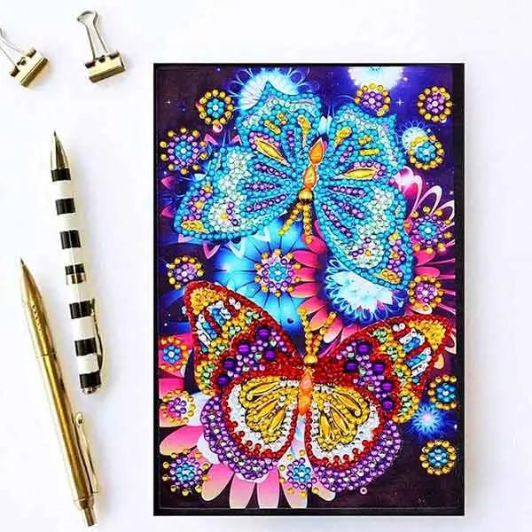 Diamond Painting Notebook Butterflies