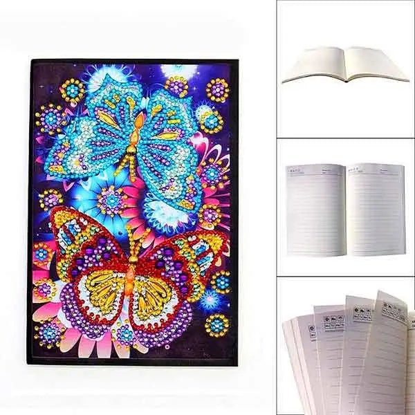 Diamond Painting Notebook Butterflies