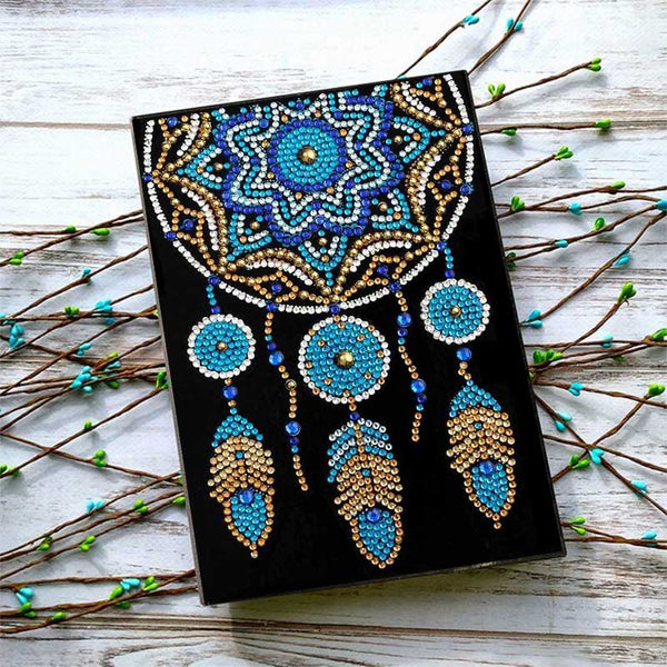 Diamond Painting Dreamcatcher Notebook