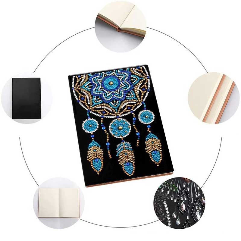 Diamond Painting Dreamcatcher Notebook