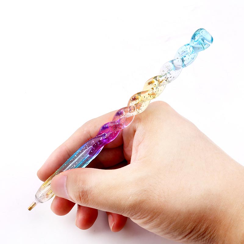 Diamond Painting Rainbow Spiral Pen Accessory