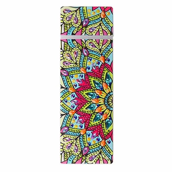 Diamond Painting Pen Holder with Flowers