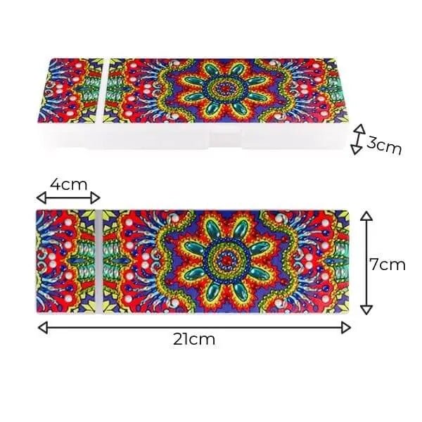Diamond Painting Pen Holder Flowers