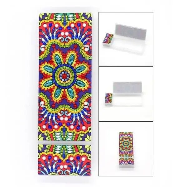 Diamond Painting Pen Holder Flowers