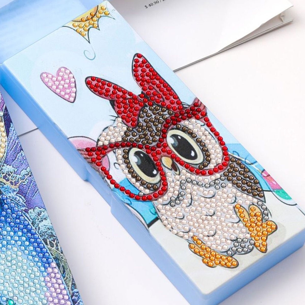 Diamond Painting Pen Holder Owl