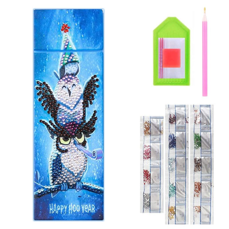 Diamond Painting Pen Box Owls