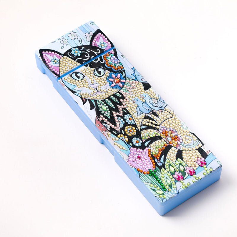 Diamond Painting Pen Box Cat