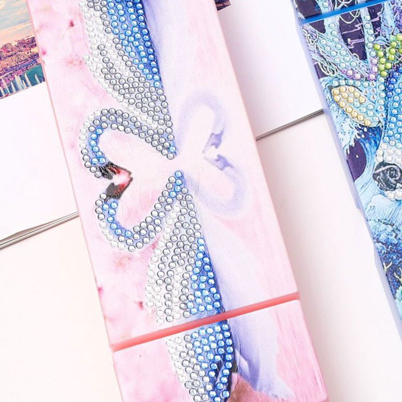 Diamond Painting Pen Box Swan Heart