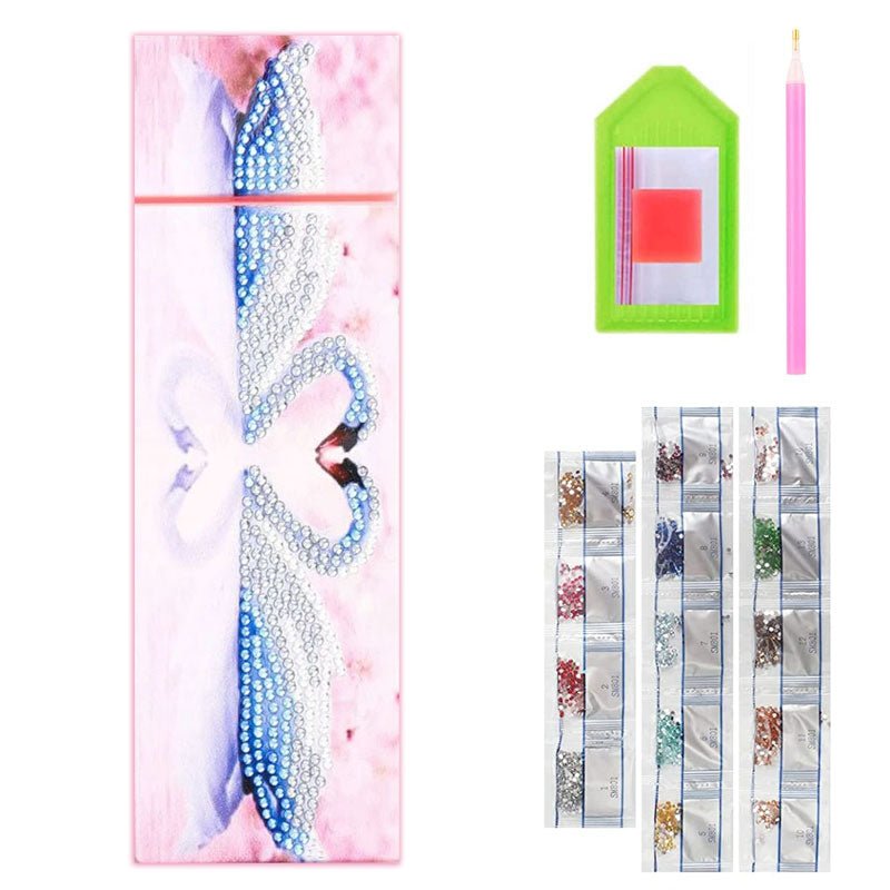 Diamond Painting Pen Box Swan Heart